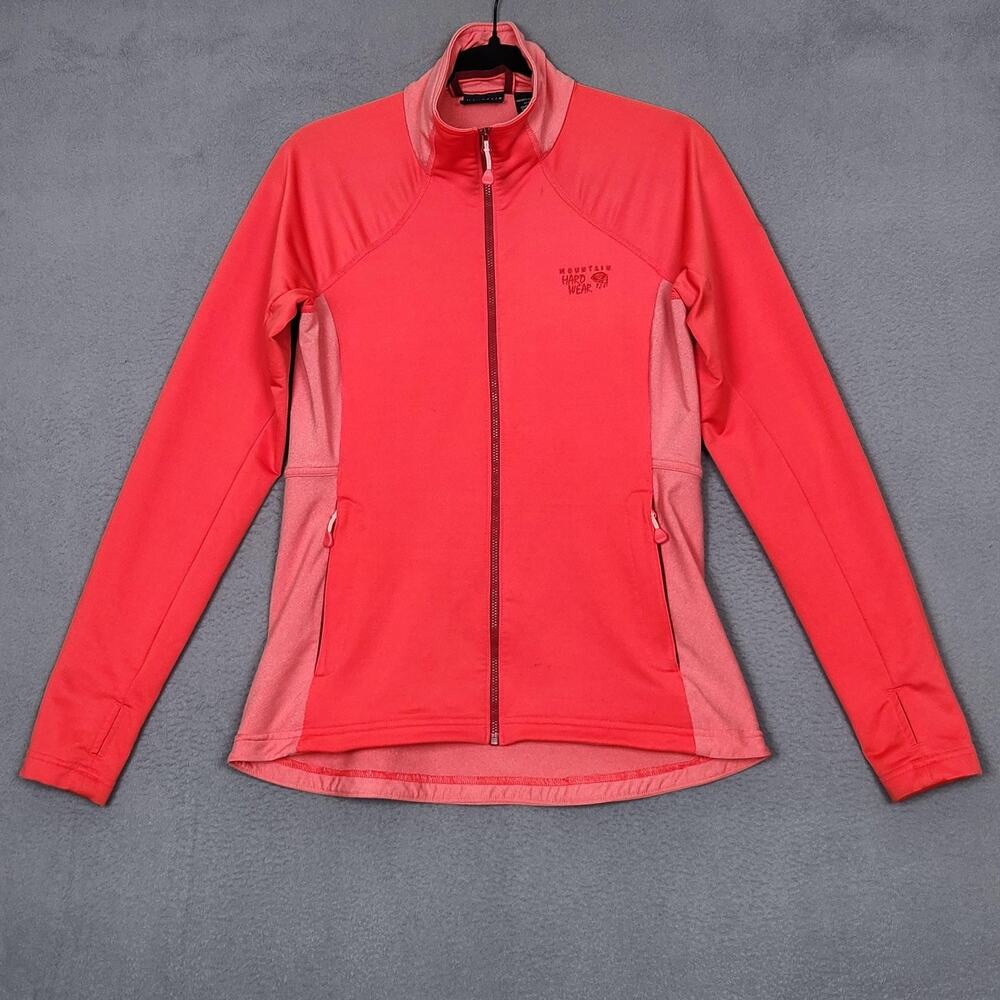 MOUNTAIN HARDWEAR Jacket Womens Medium Stretch Full Zip Performance Outdoor